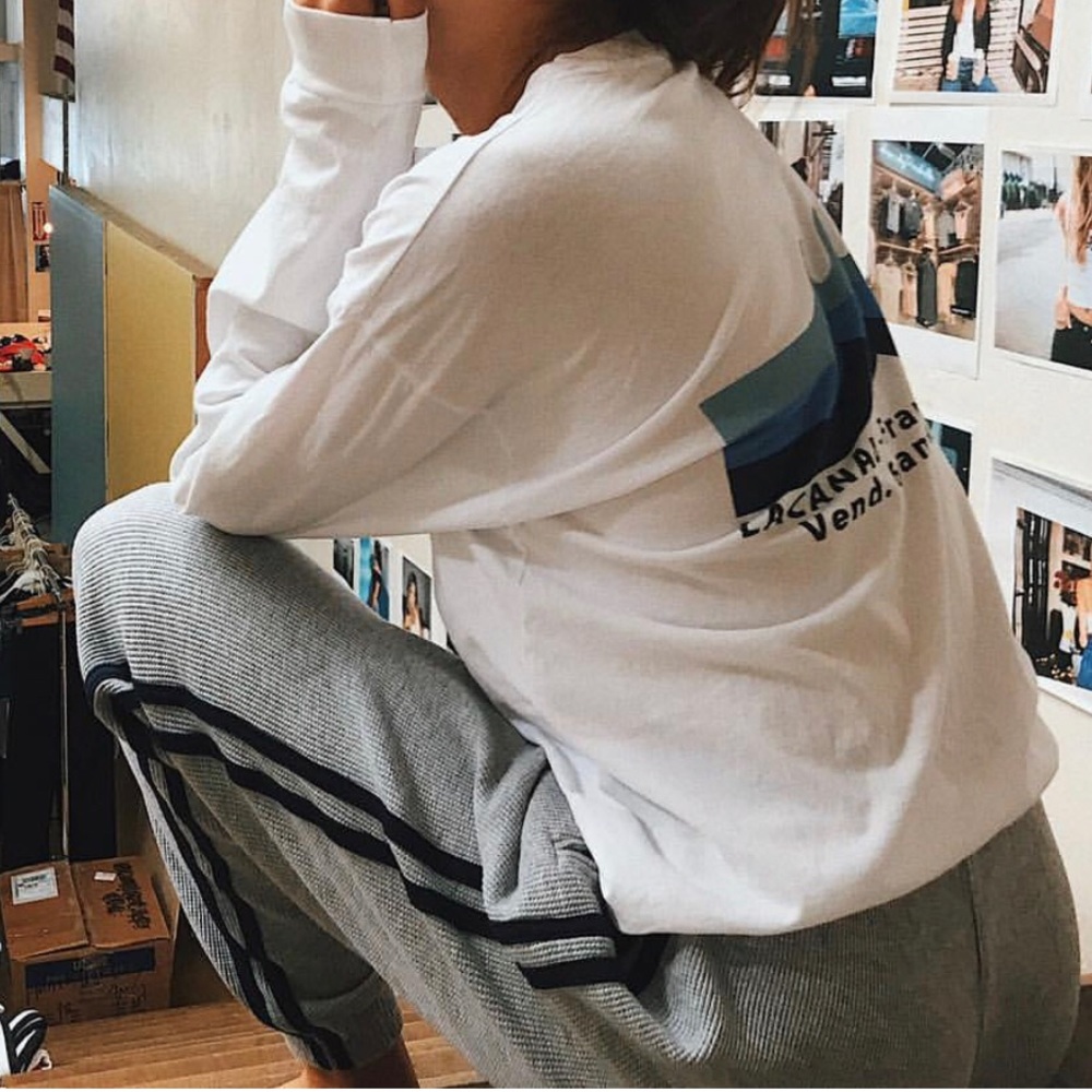 Grey brandy sweats